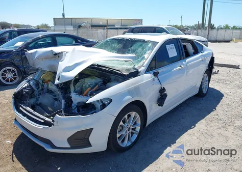 2020 Ford Fusion Hybrid Se from USA, damaged, VIN 3FA6P0LU8LR266686